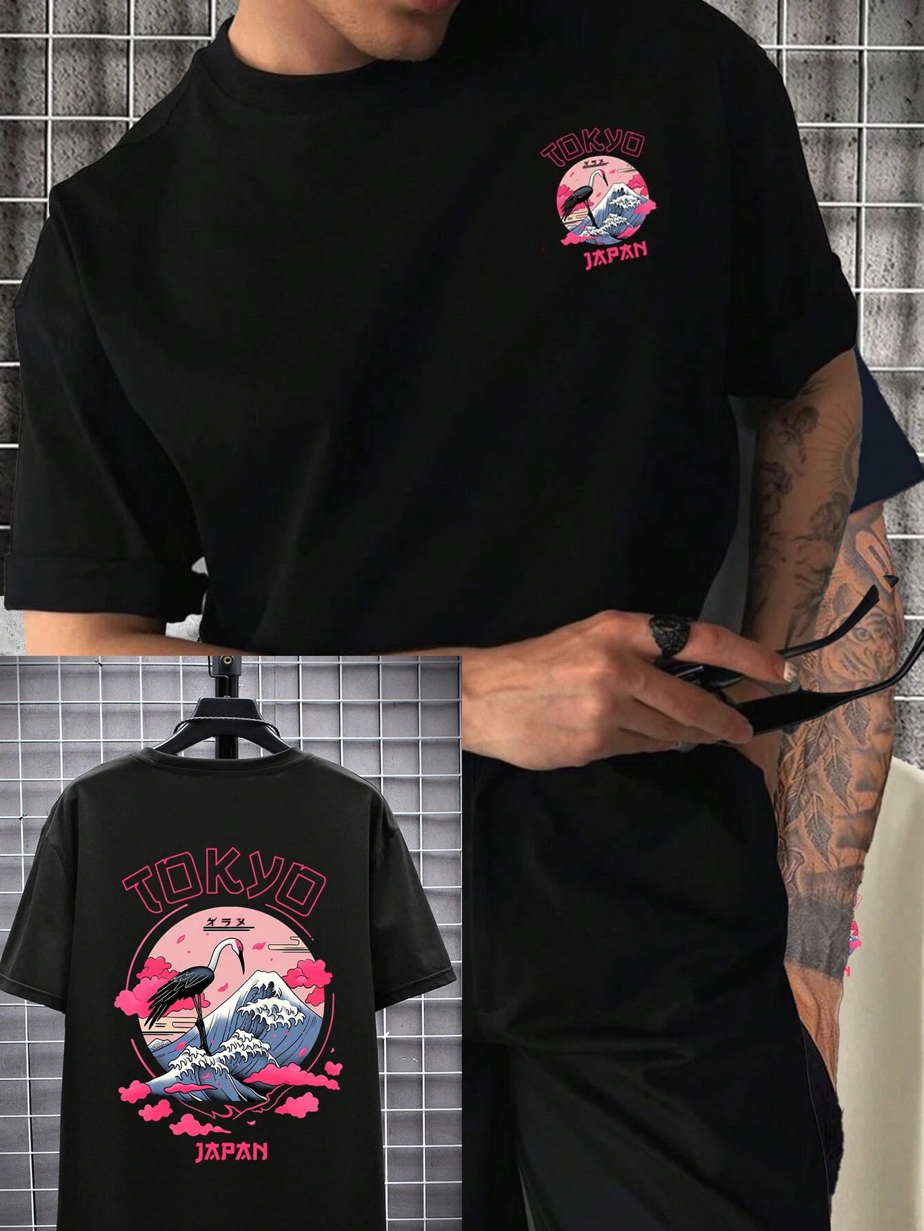 Brand Streetwear Tokyo - طوكيو تي شيرت العلامة التجارية الفاخرة