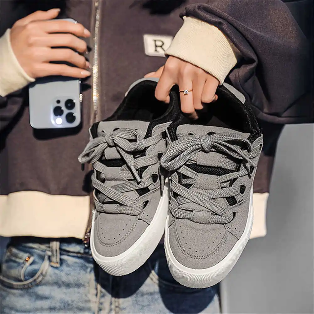Streetwear Brand Best - مع جلد الهيب هوب أحذية المدرسة