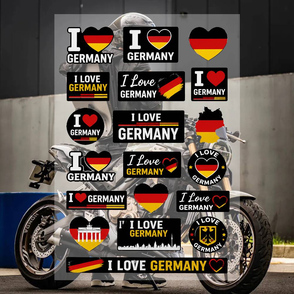 مجموعة ملصقات ماركة A-germany  - مراجعة Streetwear Brand Germany وسعره