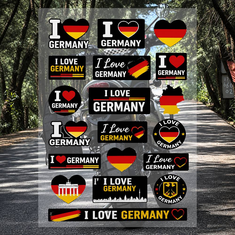 مجموعة ملصقات ماركة A-germany  - مراجعة Streetwear Brand Germany وسعره